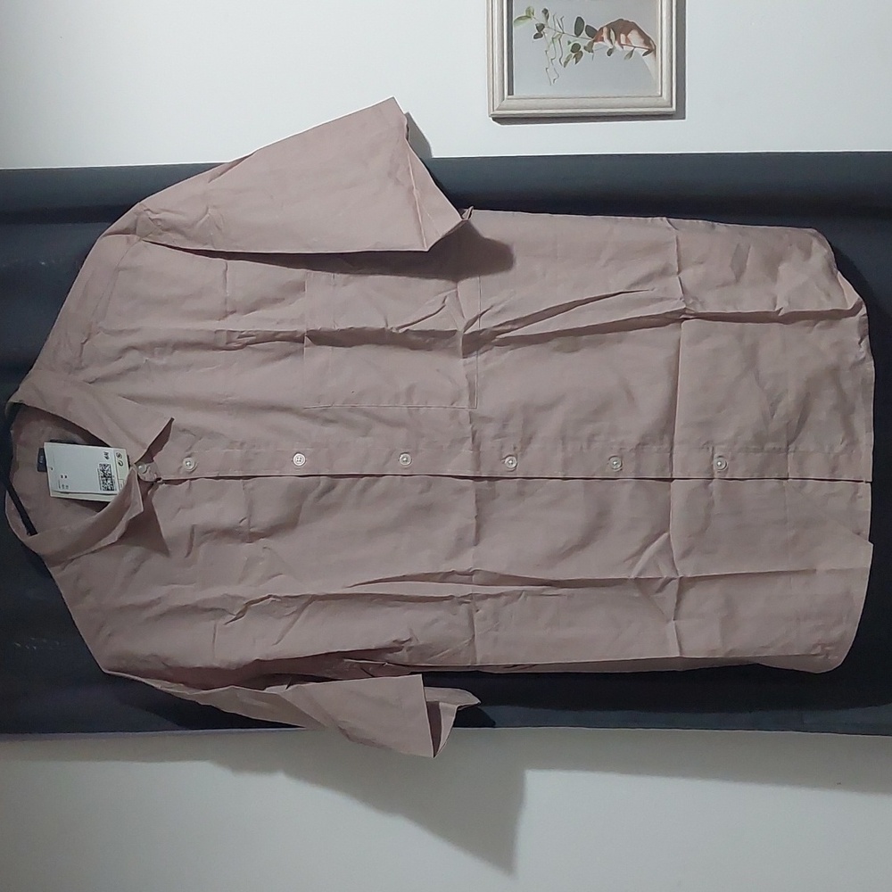 NWT men button down shirt  H&M
